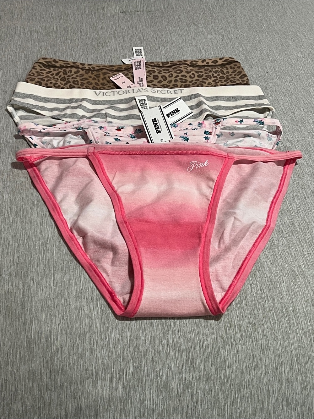 Victorias Secret & PINK Panty Bundle Size M